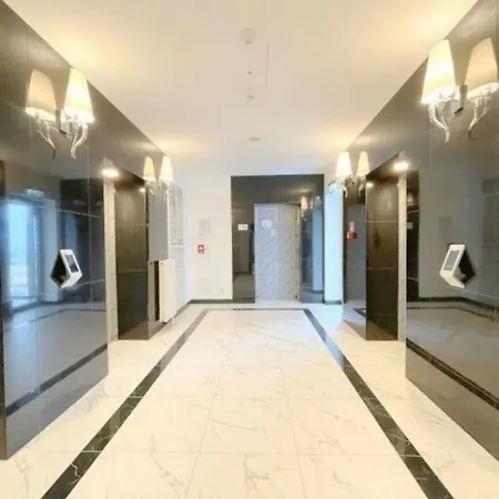 Hanza Tower Studio Deluxe With Pool & Jacuzi & Sauna Lejlighed Stettin